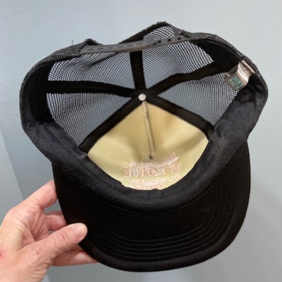 REVEL STOKE WHISKEY STRAPBACK MESH BACK TRUCKER BASEBALL HAT CAP - Picture 3 of 3